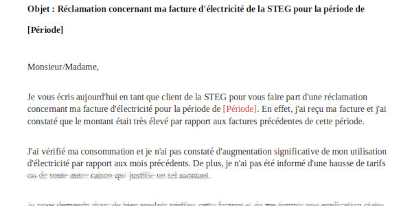 modele rappel paiement